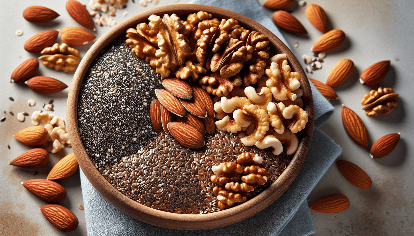 Which Nuts And Seeds Are High In Soluble Fiber, And How Does This Benefit Gut Health?